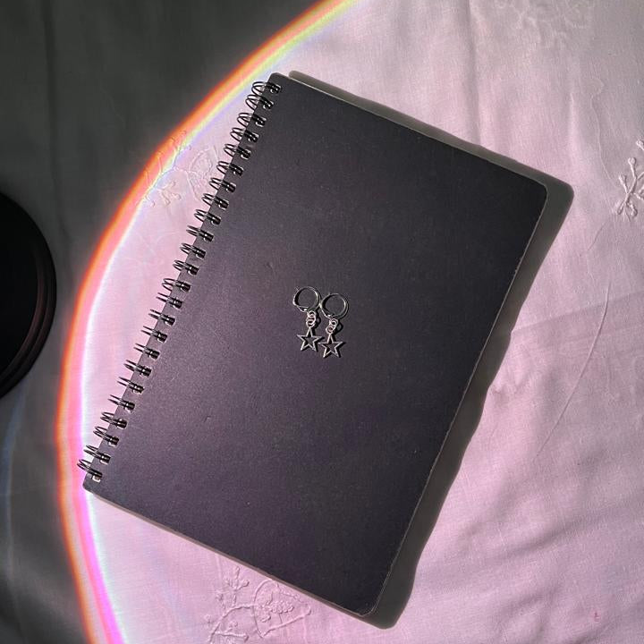 Luna Gleam Classic Silver Hoop Earrings