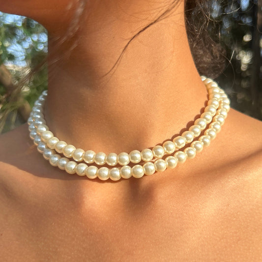 Pearl Luxe Dual-Way Necklace & Waistband