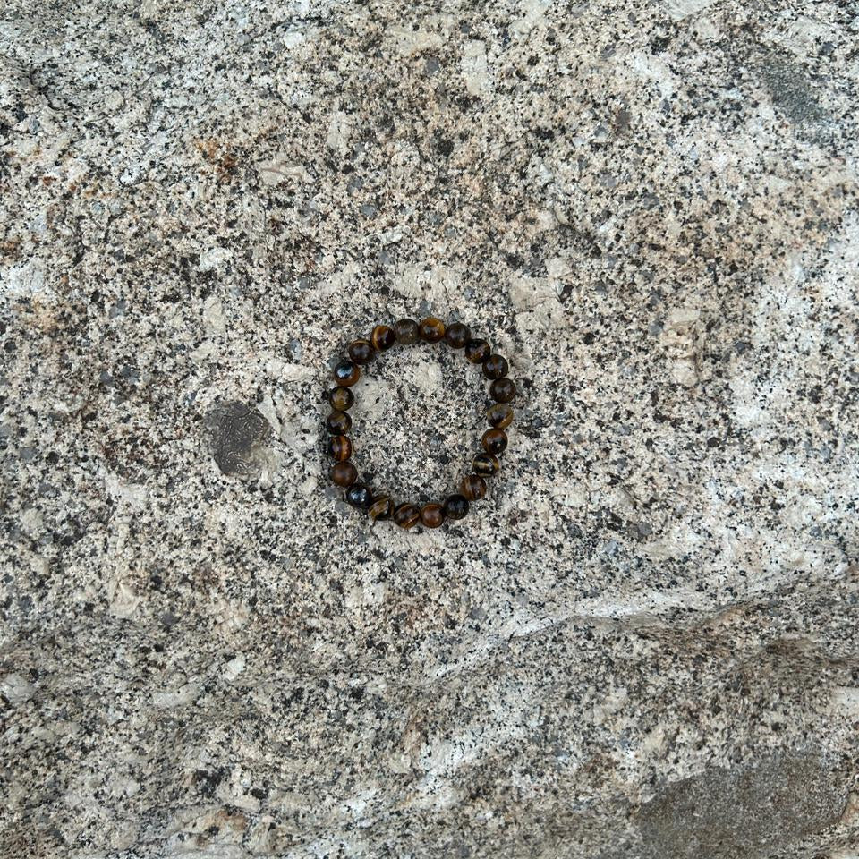 Bold Spirit Tiger Eye Beaded Bracelet (Men)